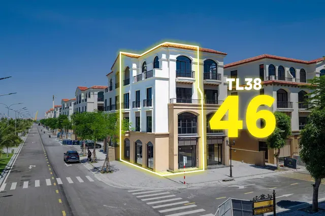 🔥 TL38-46 - BT Tứ Lập Góc - Khu Tài Lộc 4.3 - Royal Boulevard - Vin Vũ Yên 🌊 DT 126m2 - DTXD 289m2
