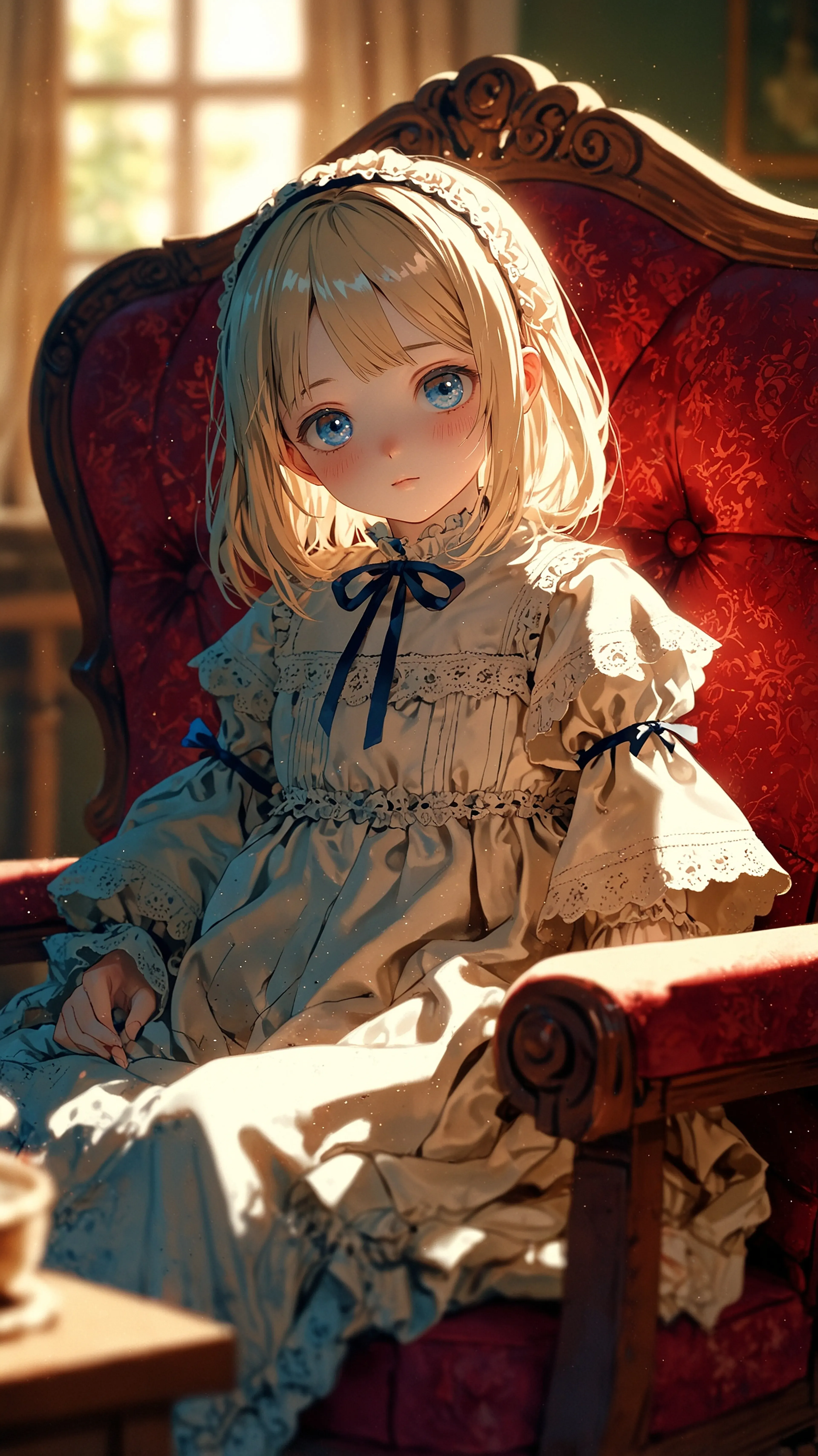 Victorian Doll Serenity, 4k anime wallpaper
