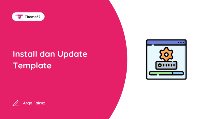 Install dan Update Template