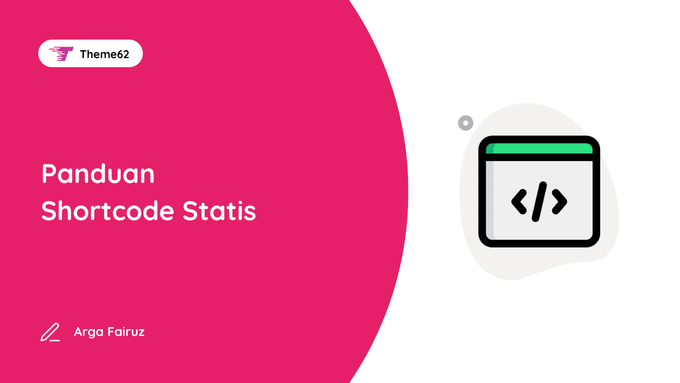 Panduan Shortcode Statis
