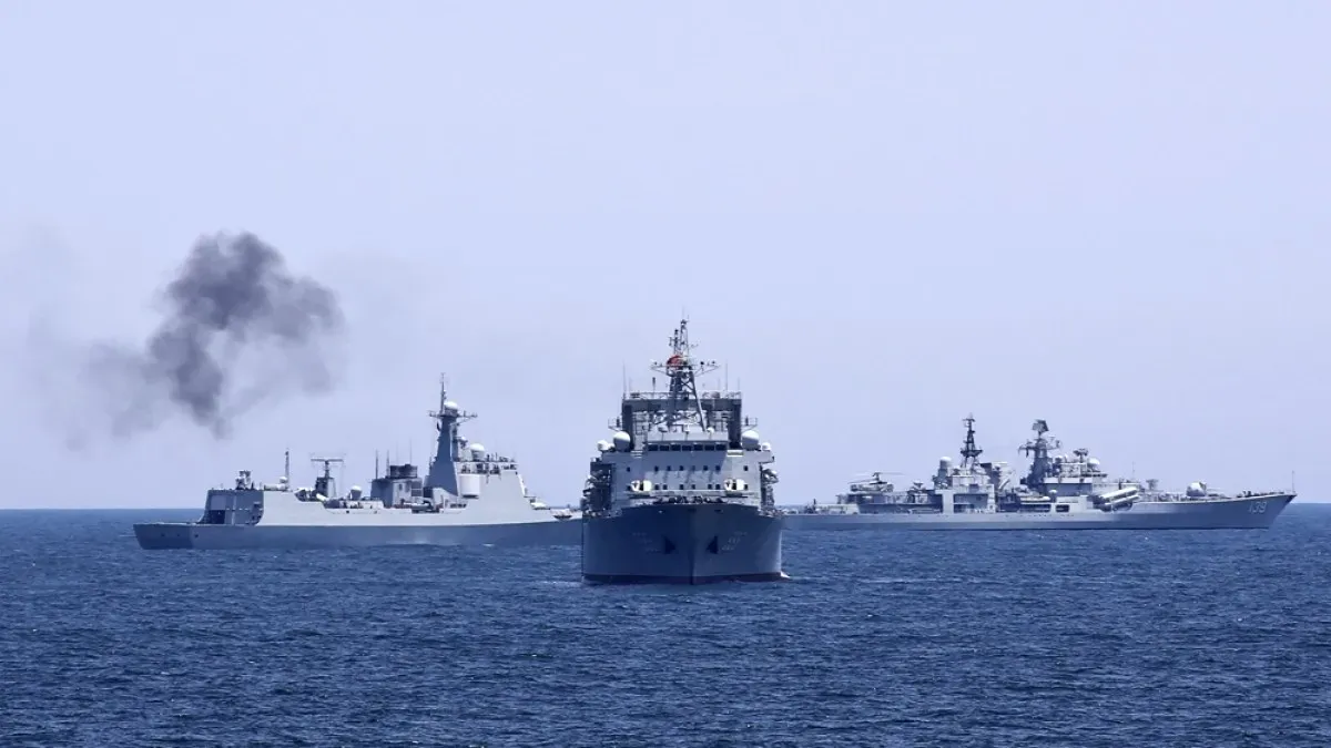 China and Russia begin joint military drills in Sea of Japan