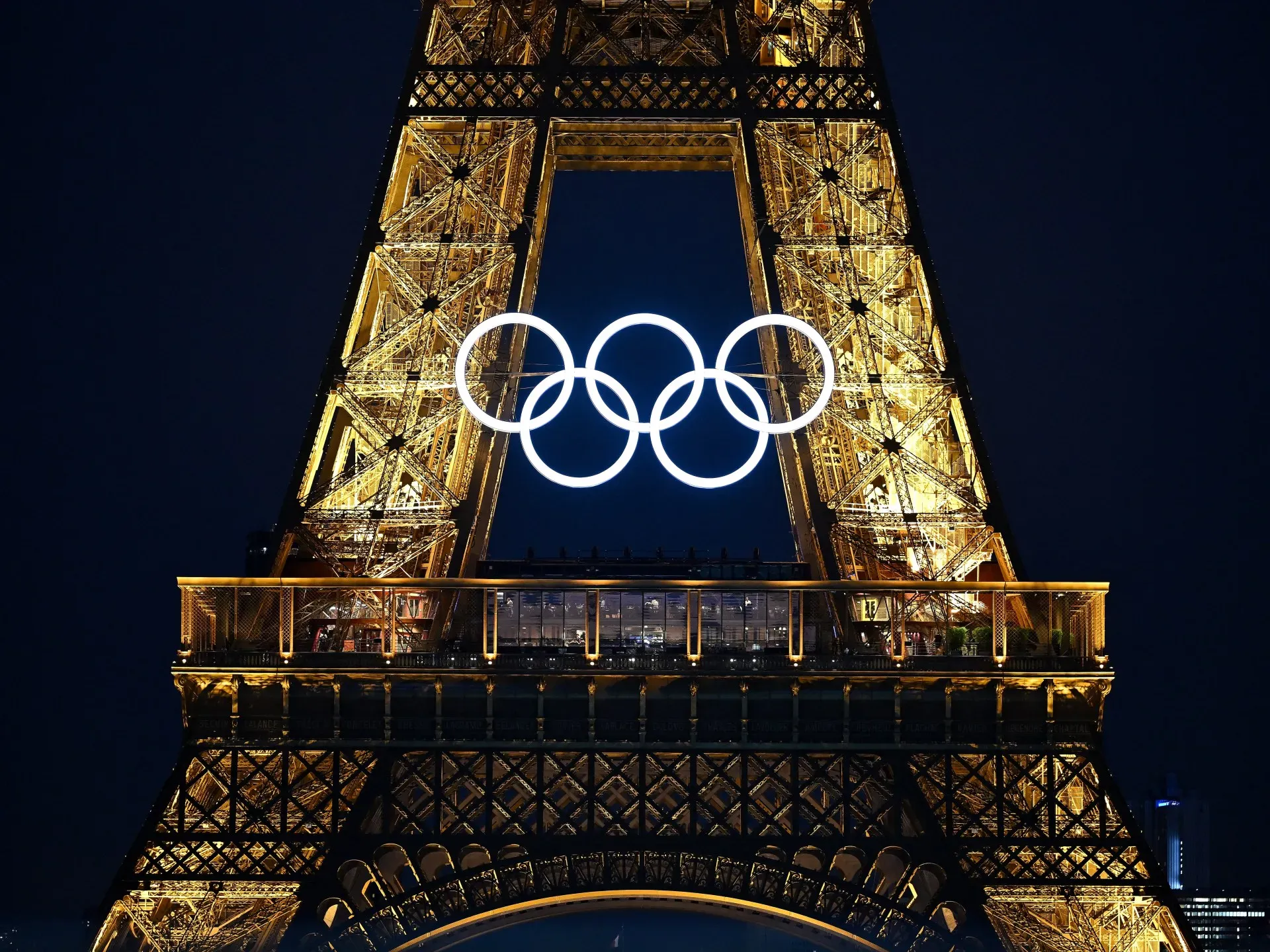 Paris mayor’s plan to keep Olympic rings on Eiffel Tower sparks criticism