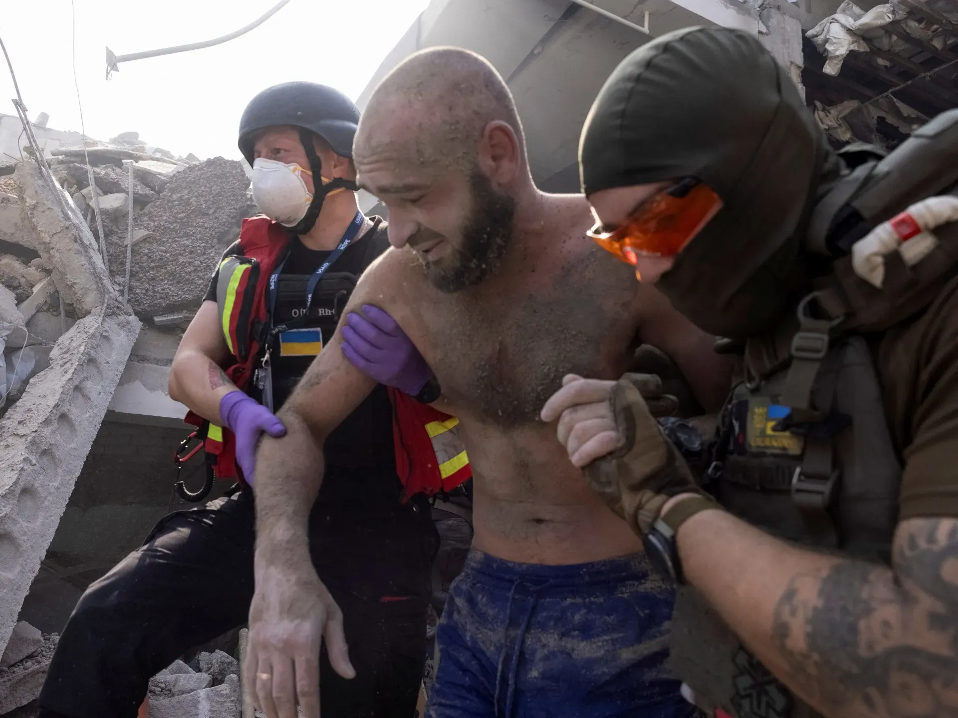 At least 47 injured in Russian missile attack on Kharkiv sports centre