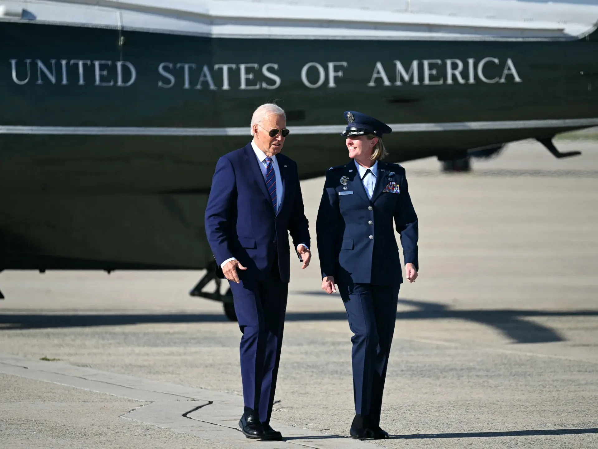 Biden says ‘working’ on Ukraine use of US long-range weapons inside Russia