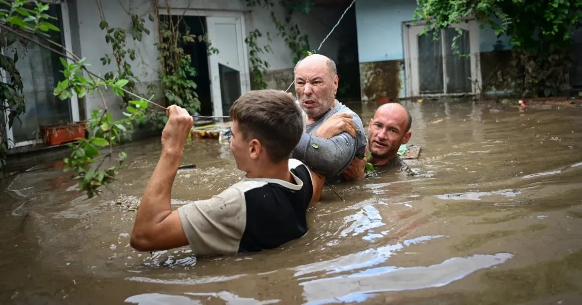 Four dead as torrential rains batter Central and Eastern Europe