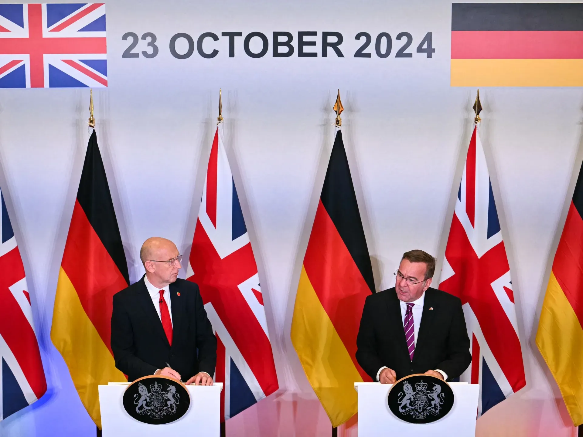 UK and Germany seal defence deal as they eye Russian threat