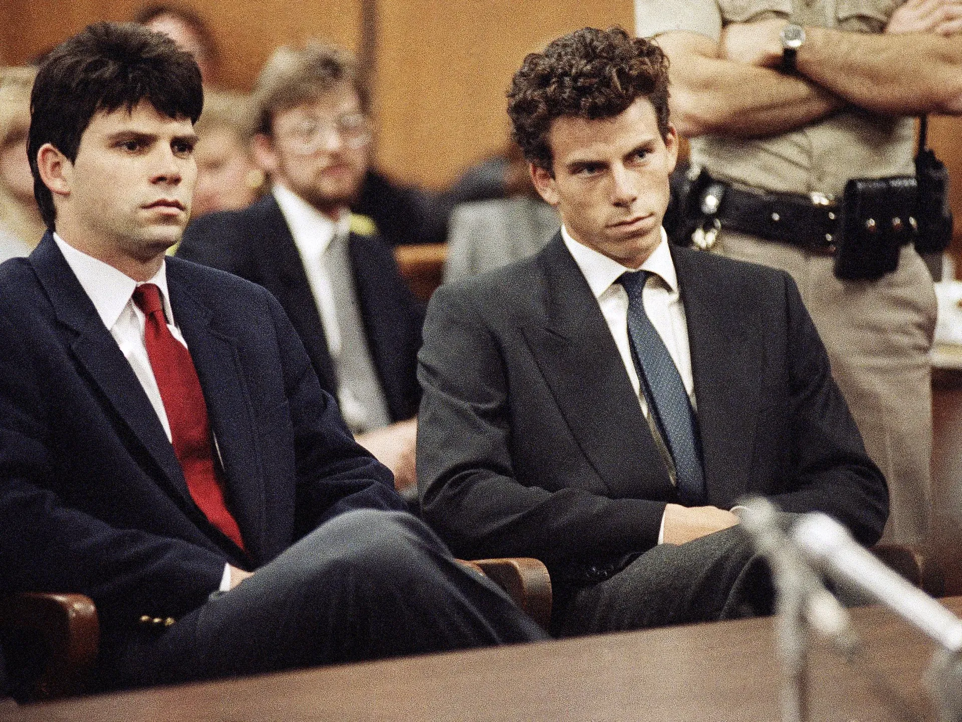 Prosecutor seeks new sentence for Menendez brothers who murdered parents