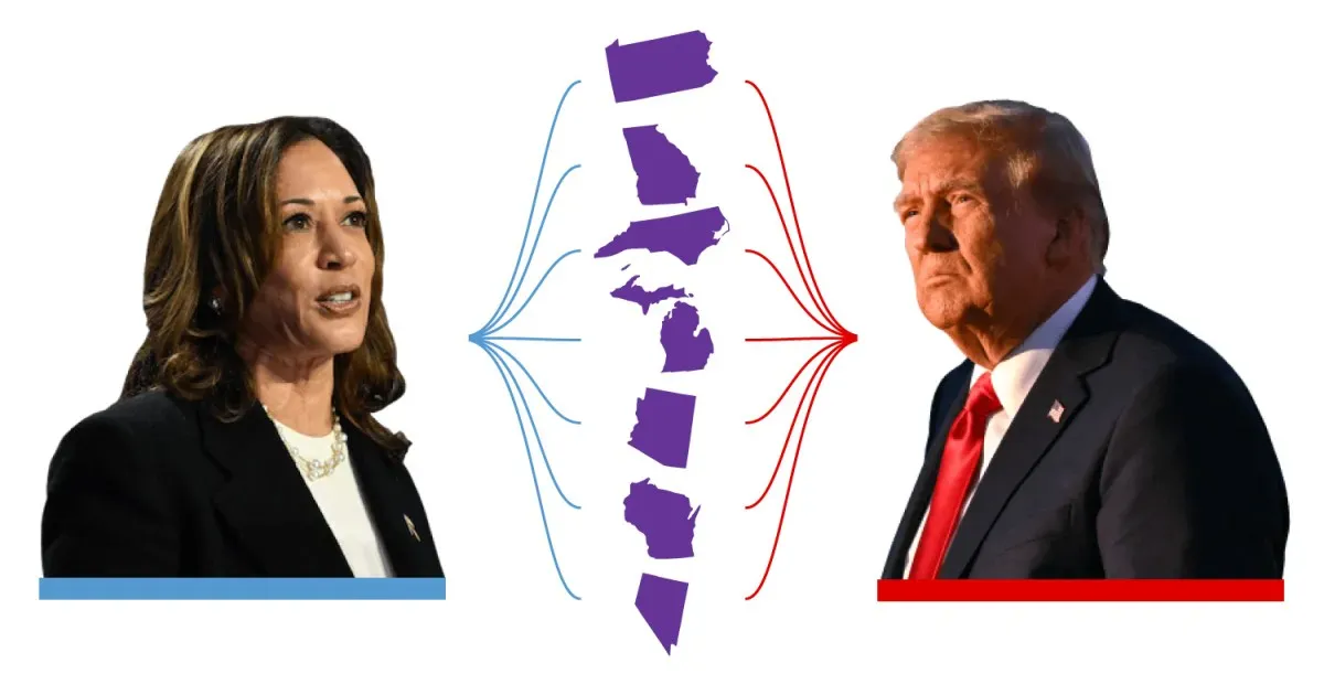 Route to 270: How Trump or Harris would win the US election