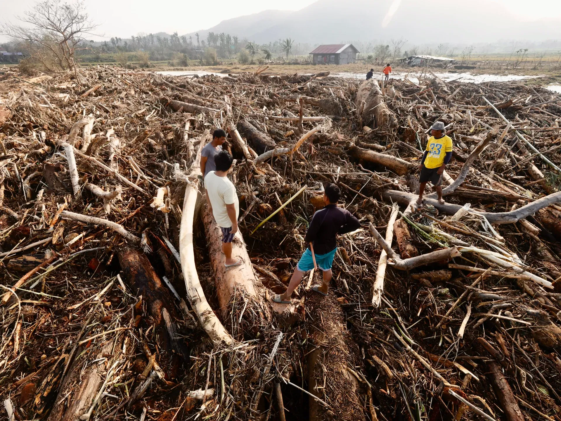 New storm bears down on the Philippines after Typhoon Usagi wrecked havoc