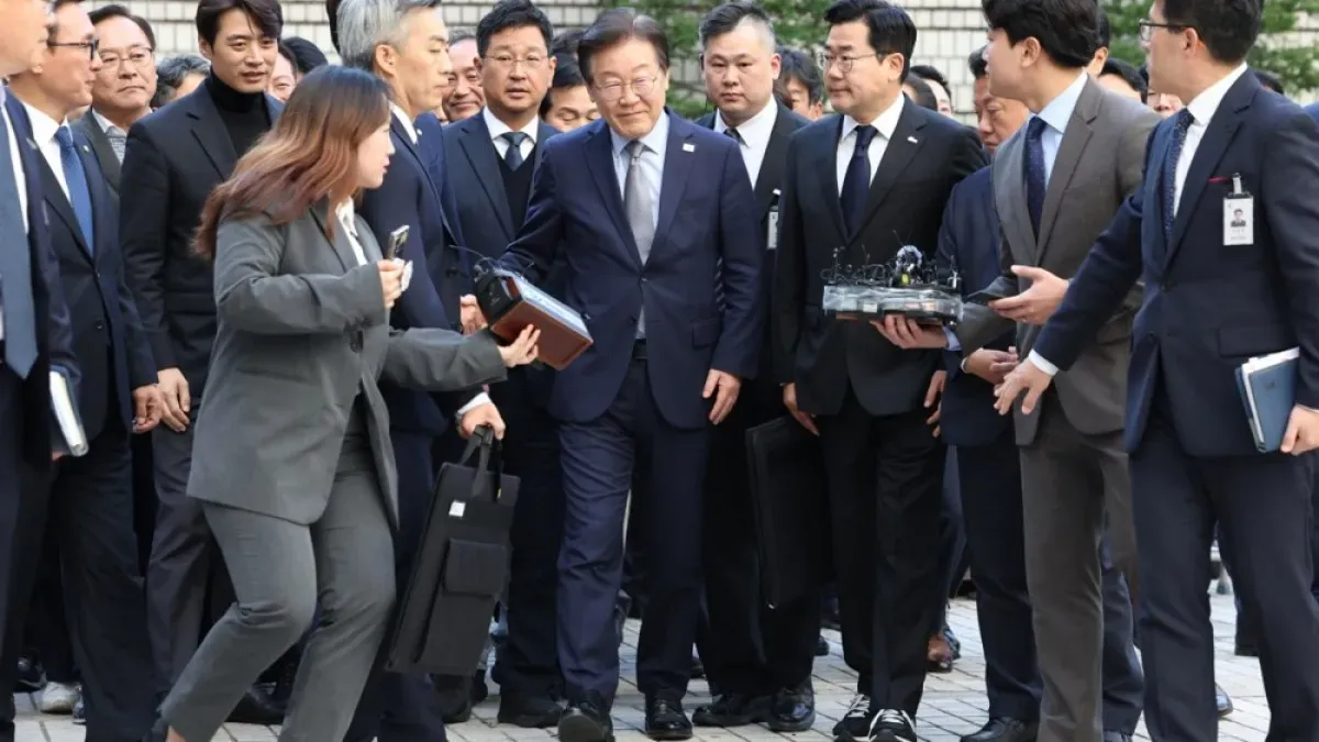 South Korean opposition leader convicted for violating election law