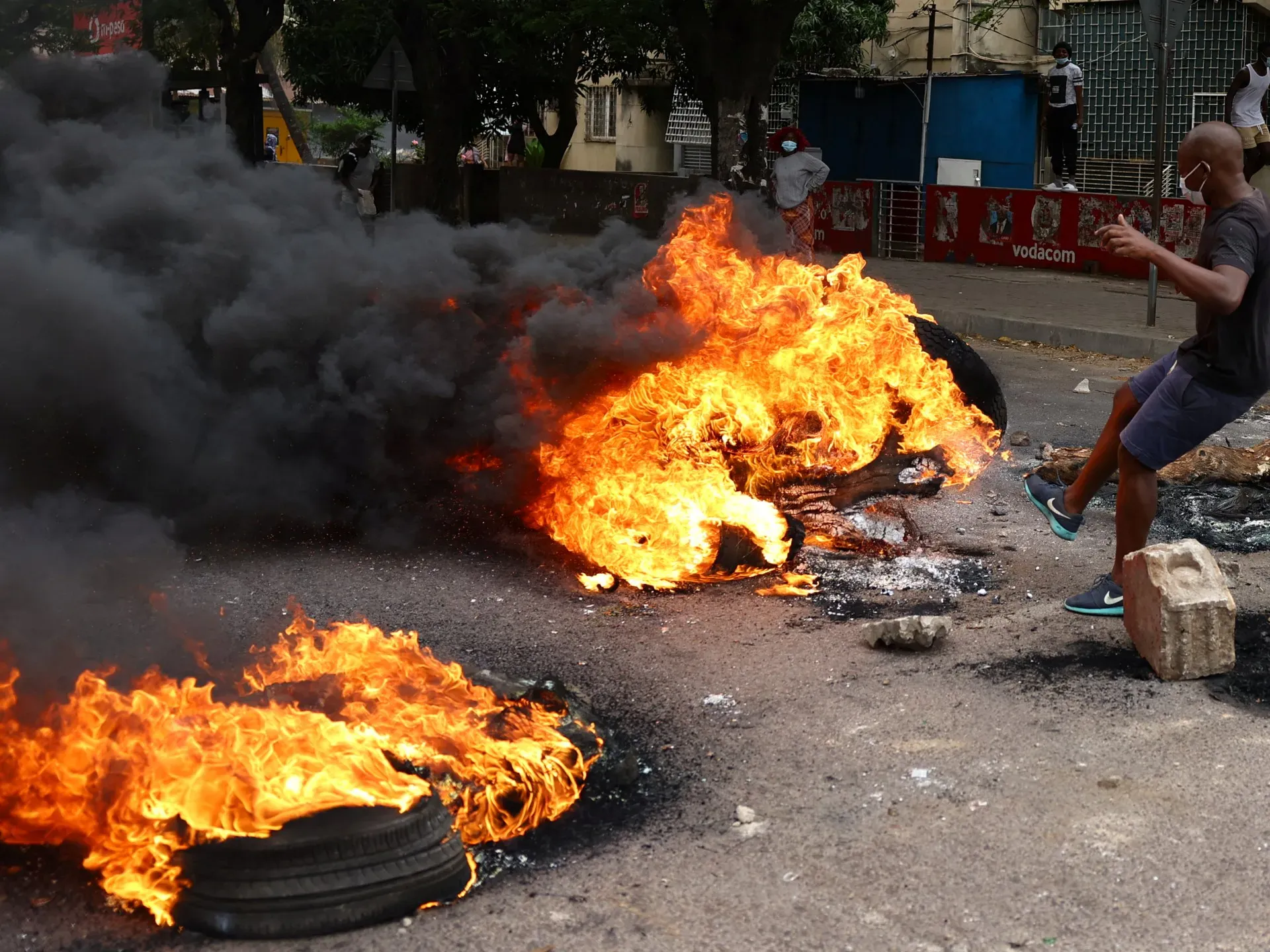 Clashes in Mozambique as opposition protests election ‘fraud’