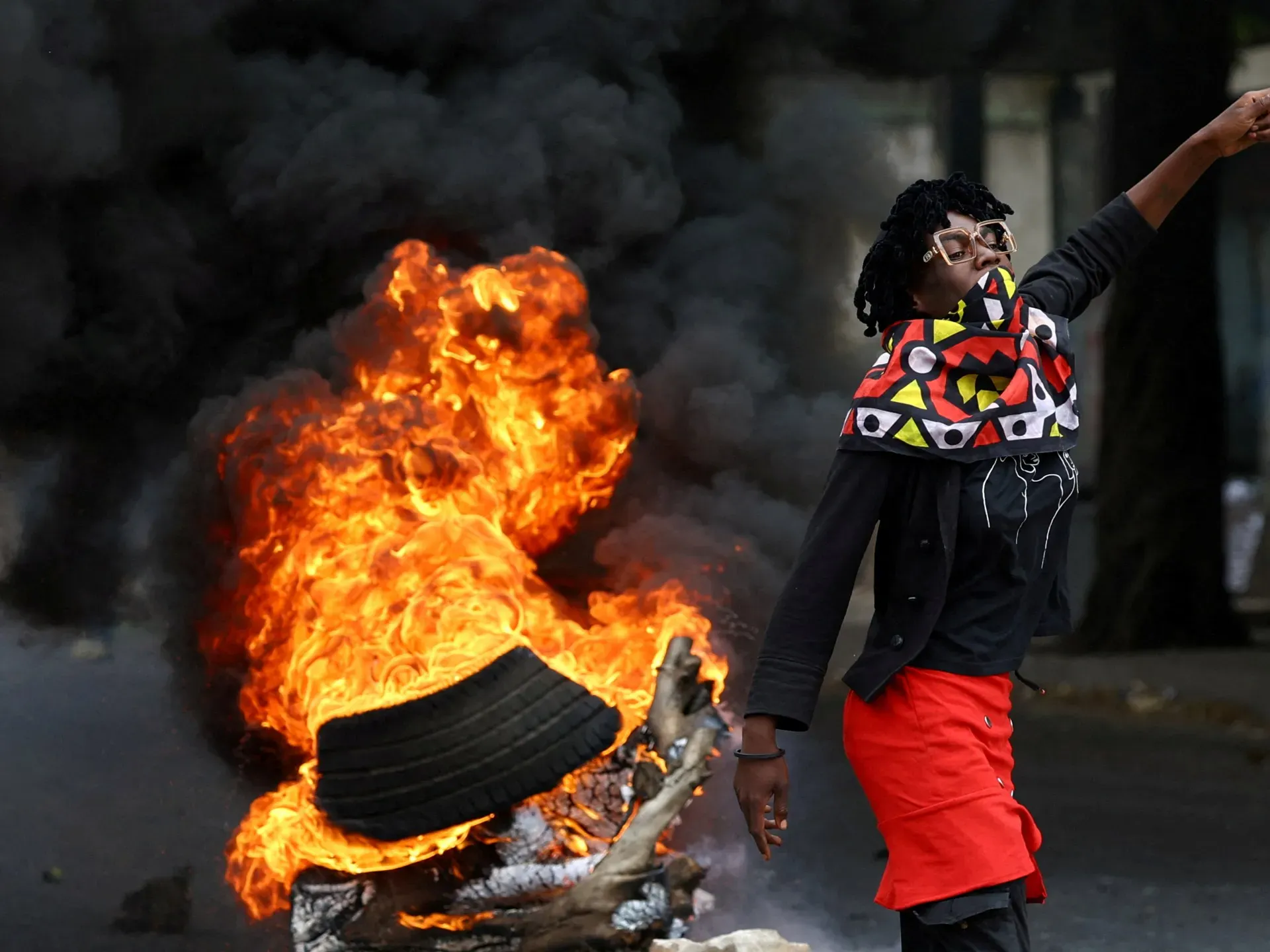 Mozambique police fire tear gas at protesters denouncing ‘rigged’ election