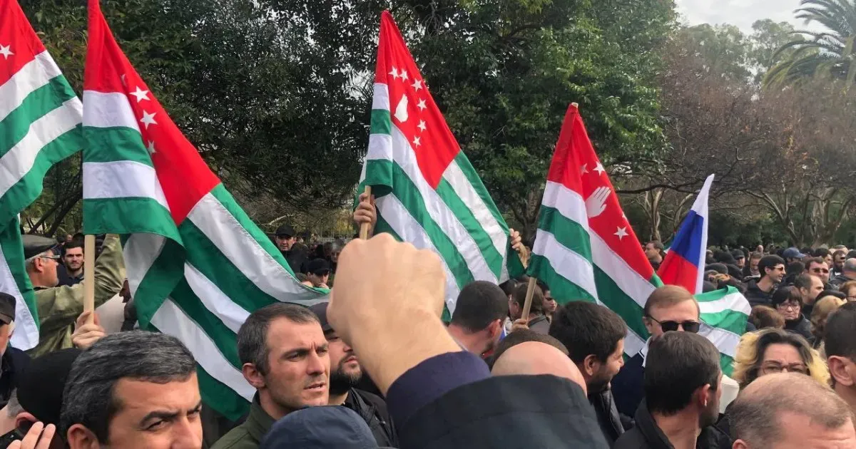 Protesters storm parliament in breakaway Georgian region of Abkhazia