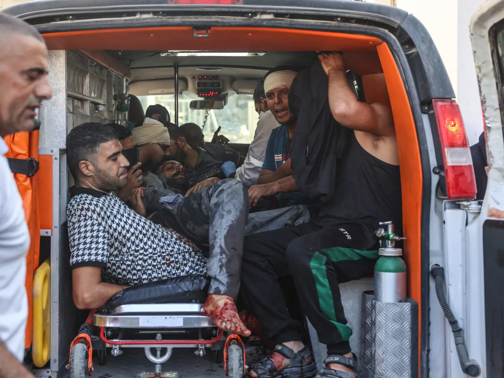 Israeli strikes kill 95 Palestinians across Gaza, hospital targeted