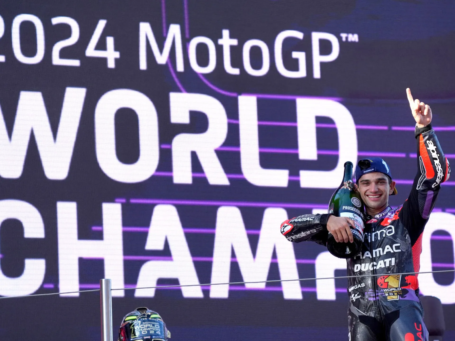 Jorge Martin of Spain wins 2024 MotoGP championship in Barcelona