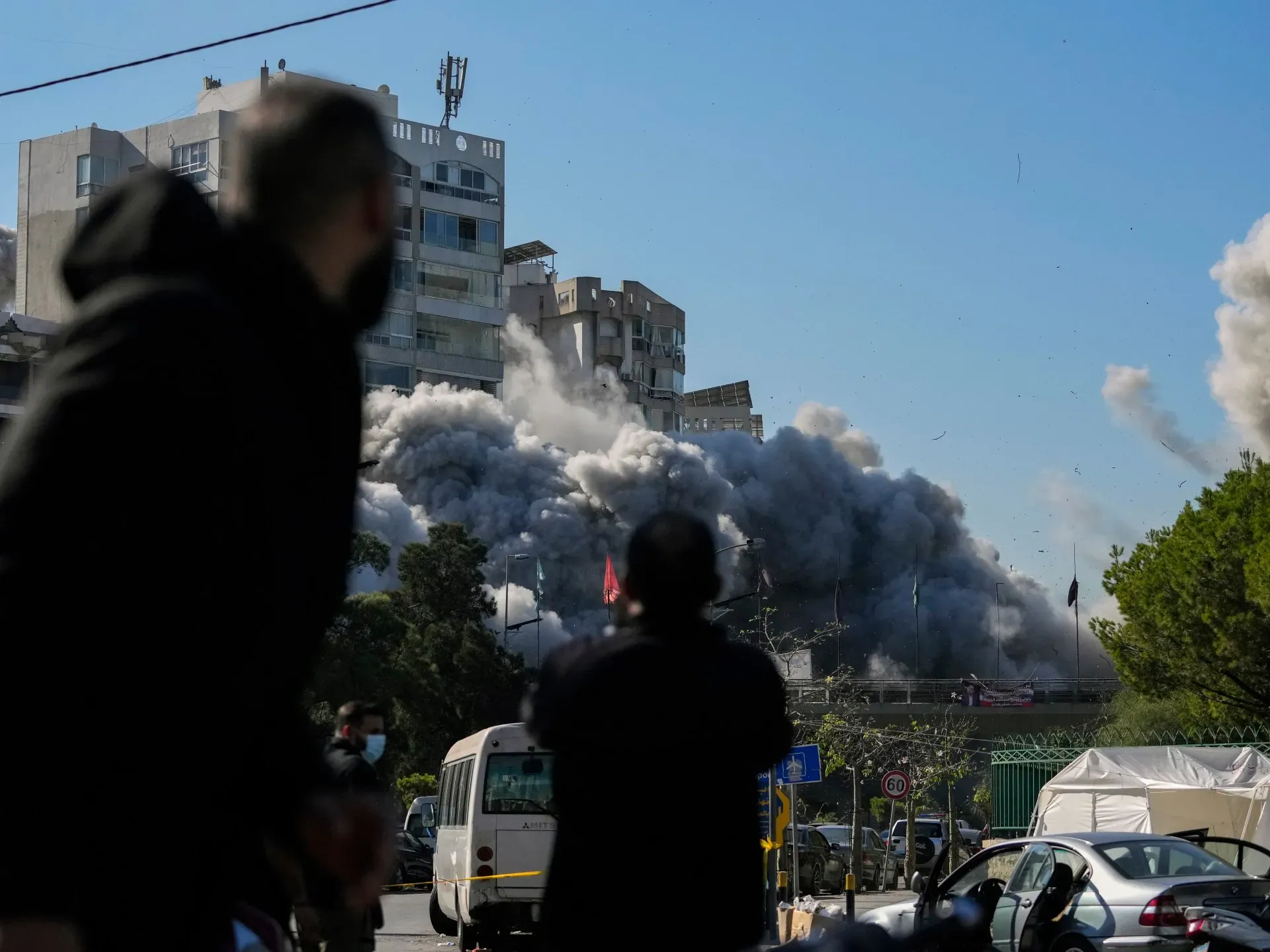 Israel ramps up attacks on Lebanon as officials study US ceasefire plan