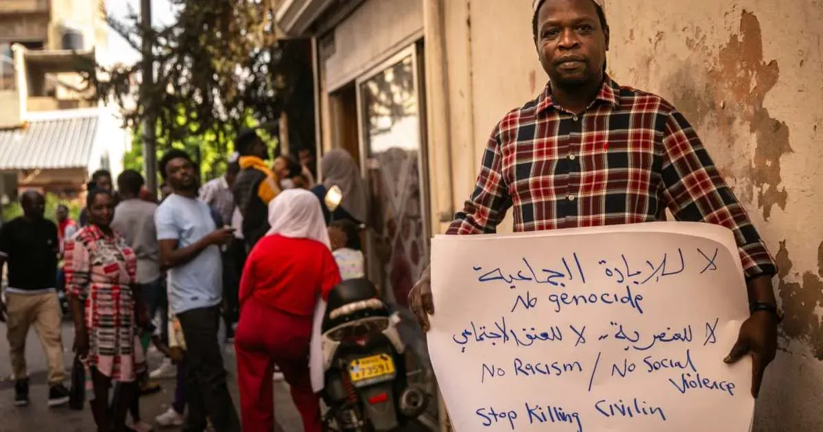 With nowhere else to go, Sudanese refugees in Lebanon plead for evacuation