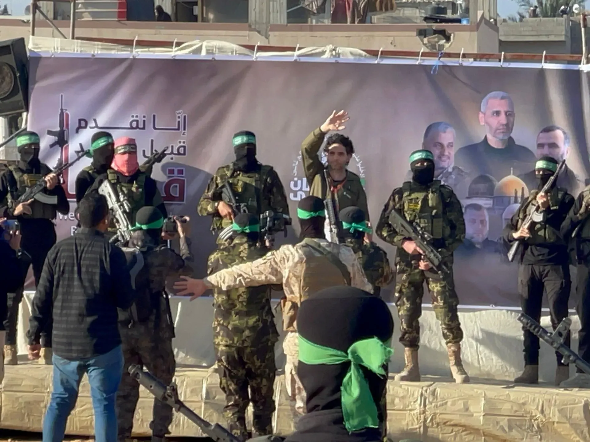 Hamas releases three Israeli captives in Gaza’s Khan Younis and Gaza City