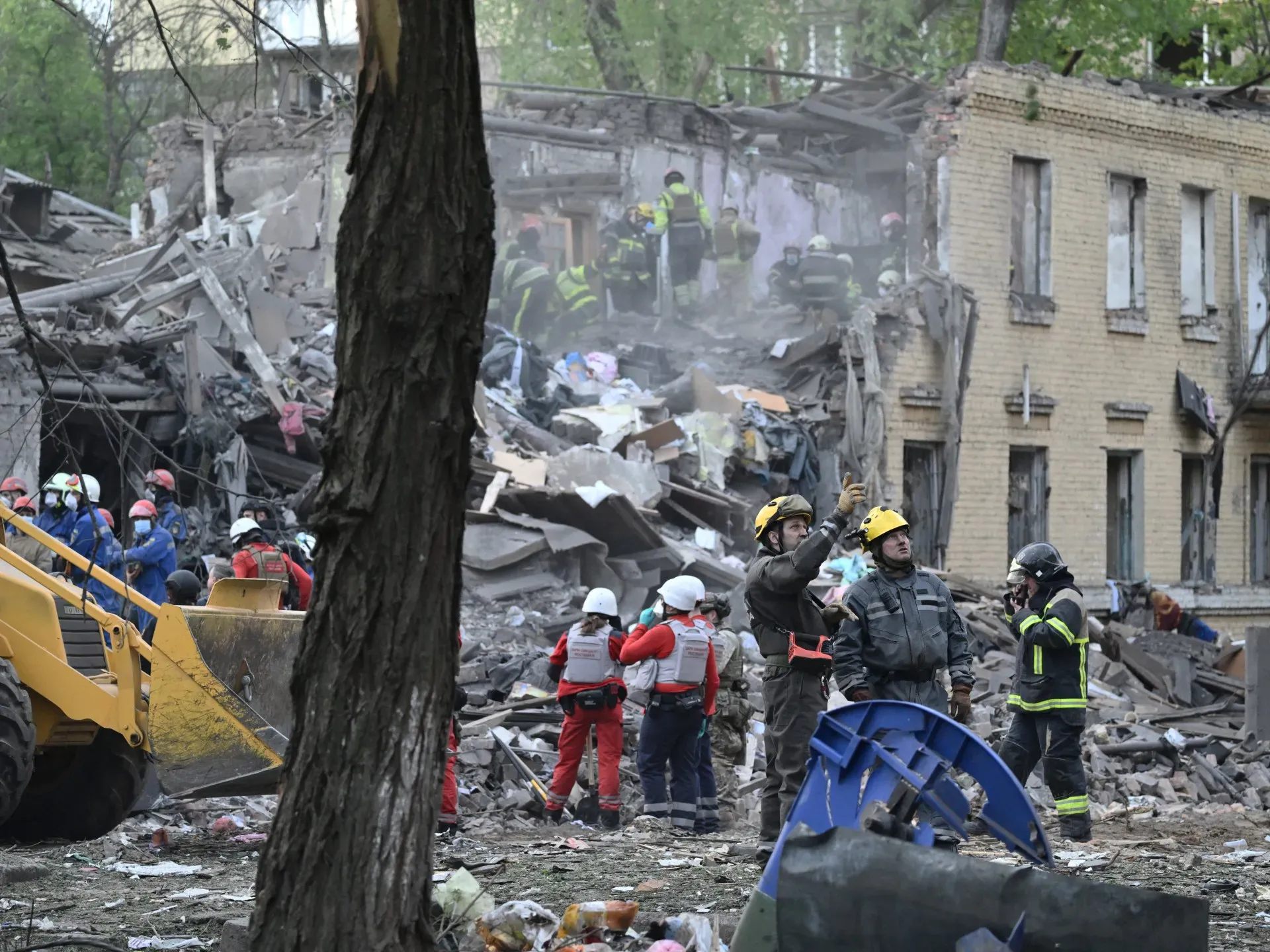 Russia kills 8 civilians in overnight attack on Ukraine’s capital Kyiv
