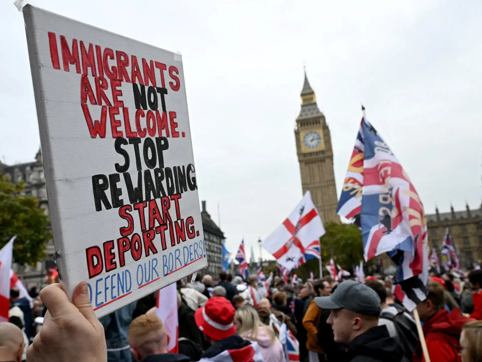 UK Labour government toughens immigration plans as far right gains support