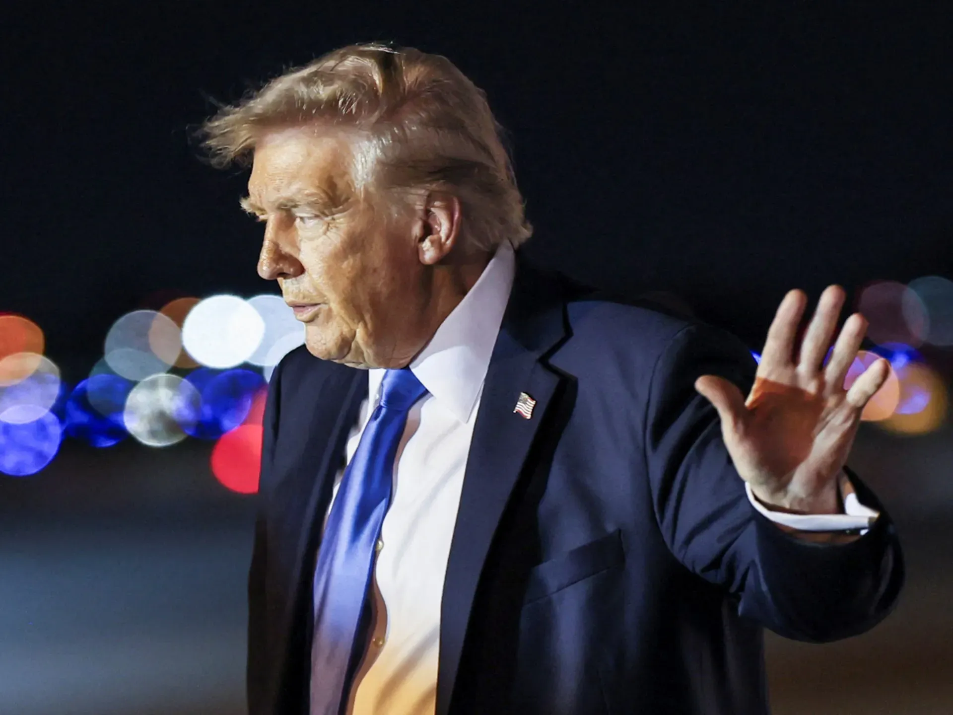 Trump says ‘I don’t know’ when asked if he backs US due process rights