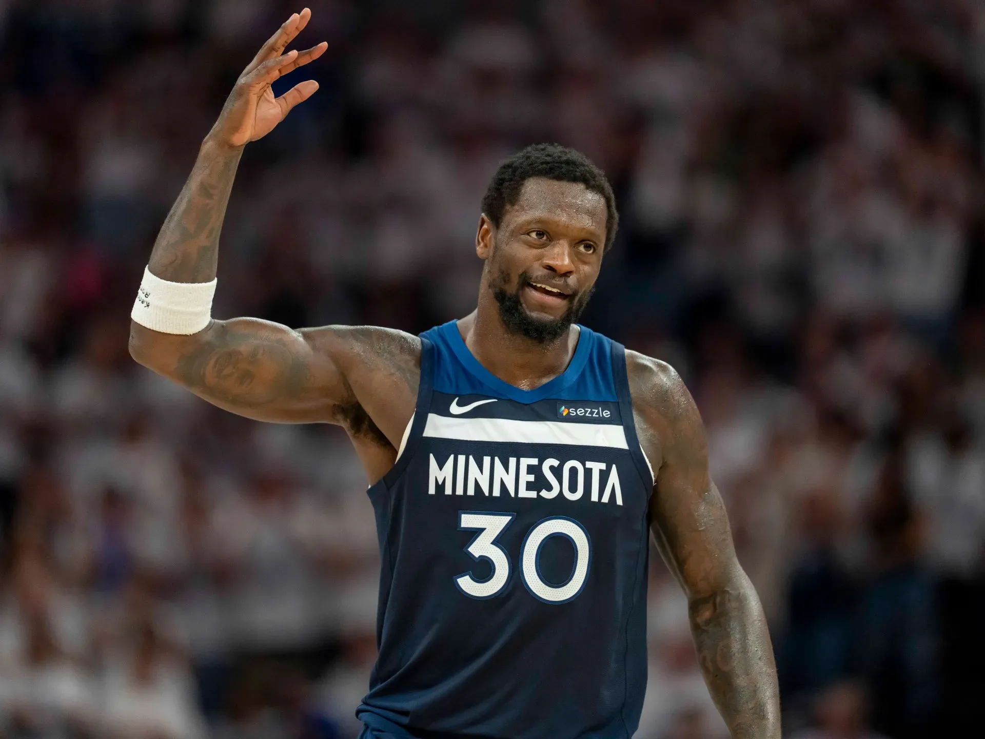Randle, Timberwolves eliminate Warriors in Game 5 of NBA playoffs