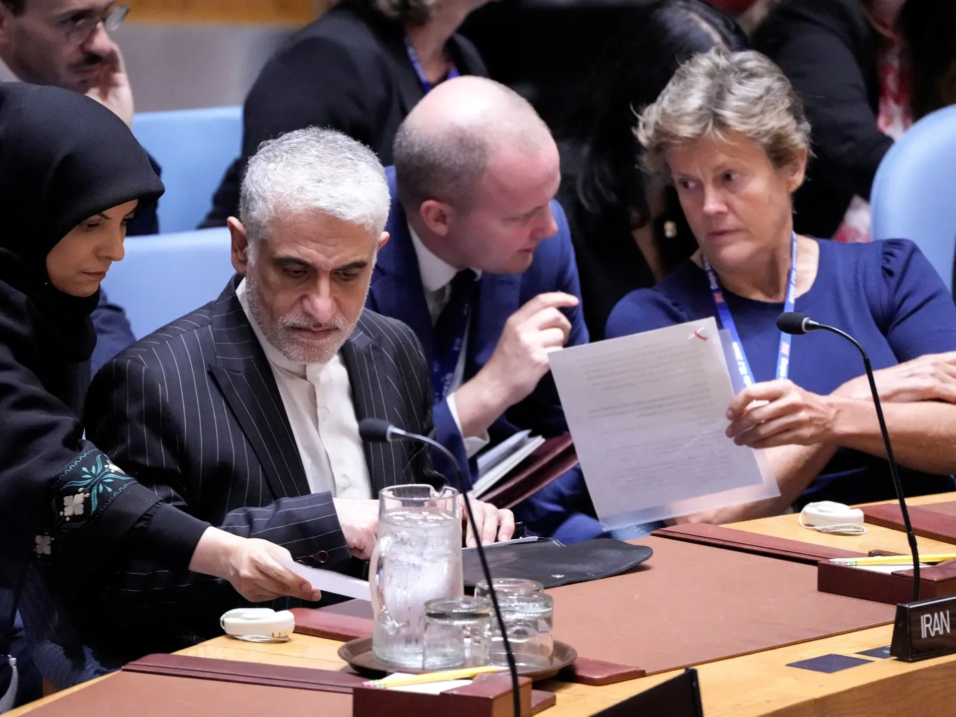 UN officials urge Israel, Iran to show ‘restraint’ at emergency meeting