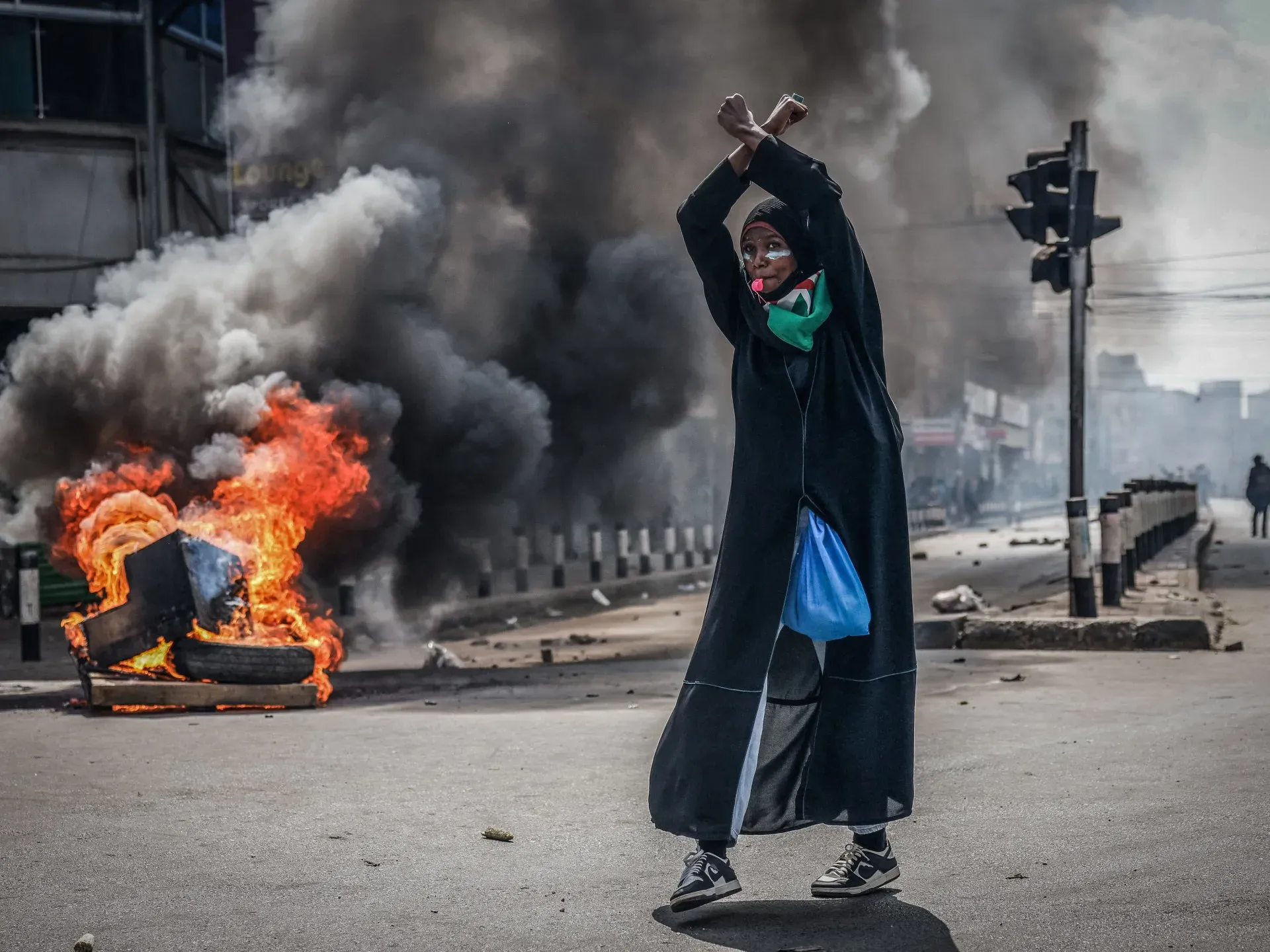 Thousands rally in Kenya to mark anniversary of antitax demonstrations