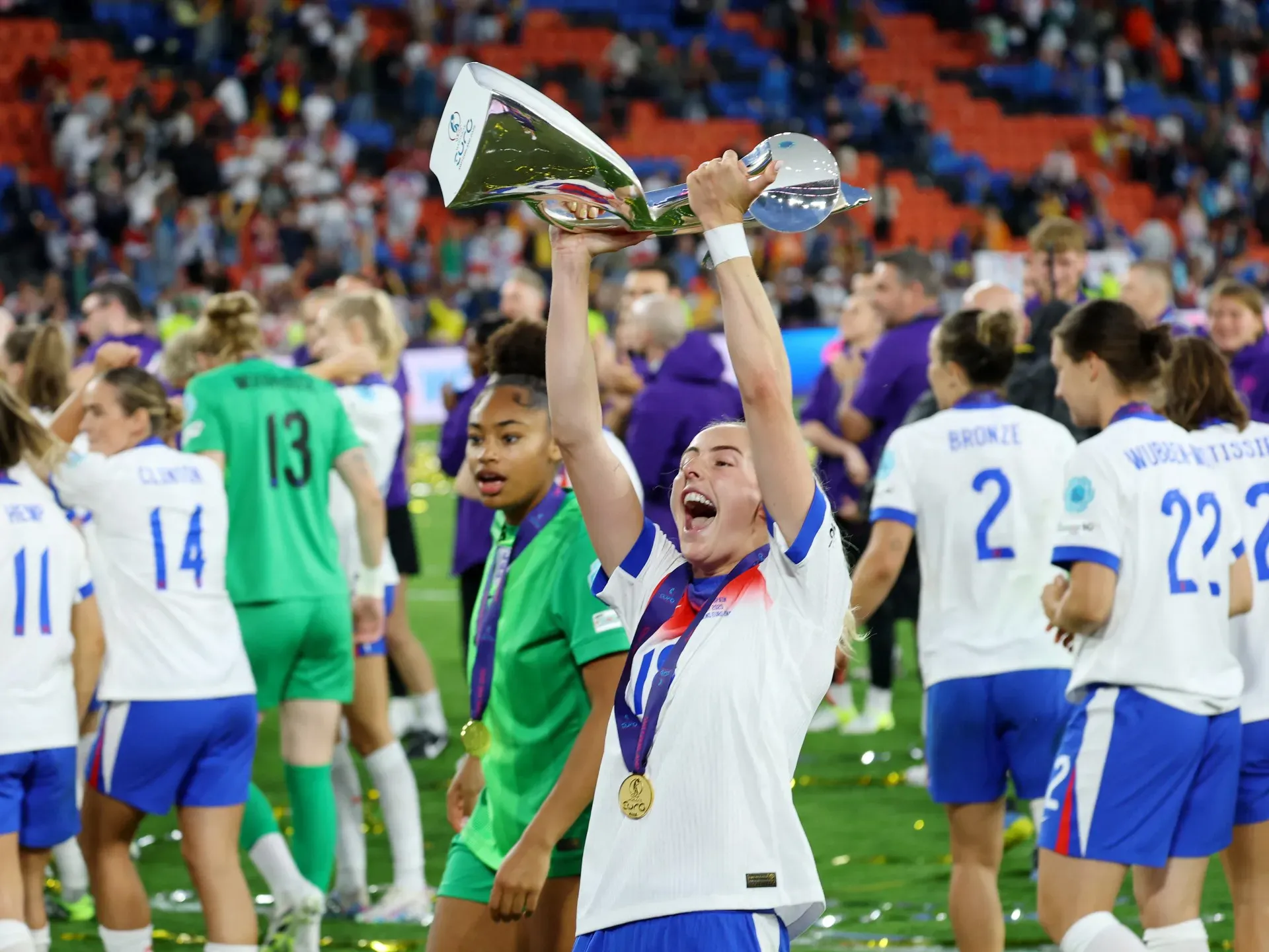 England wins UEFA Women’s Euro 2025 final against Spain on penalties