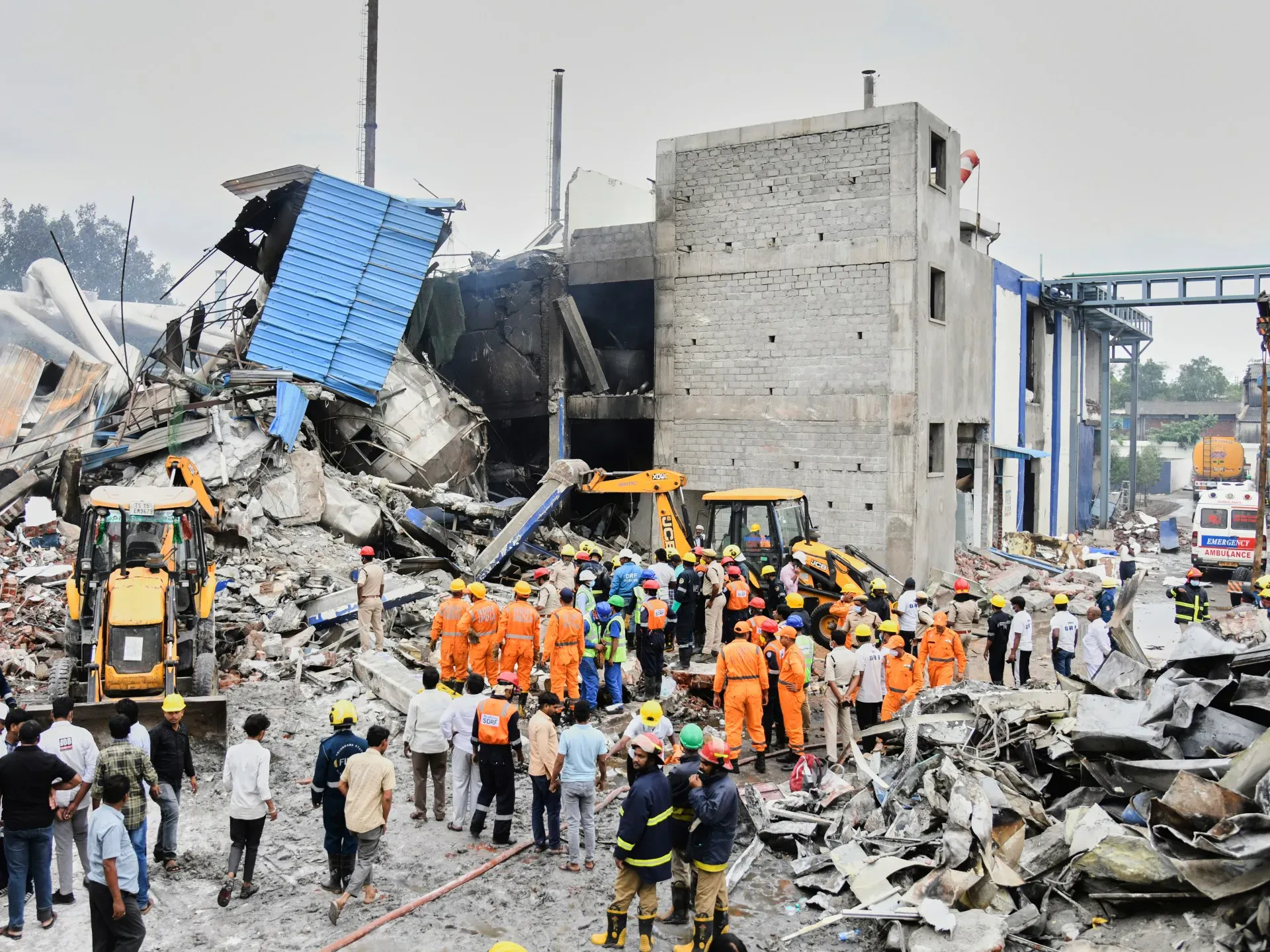 Death toll rises to 36 after India pharmaceutical factory blast, fire