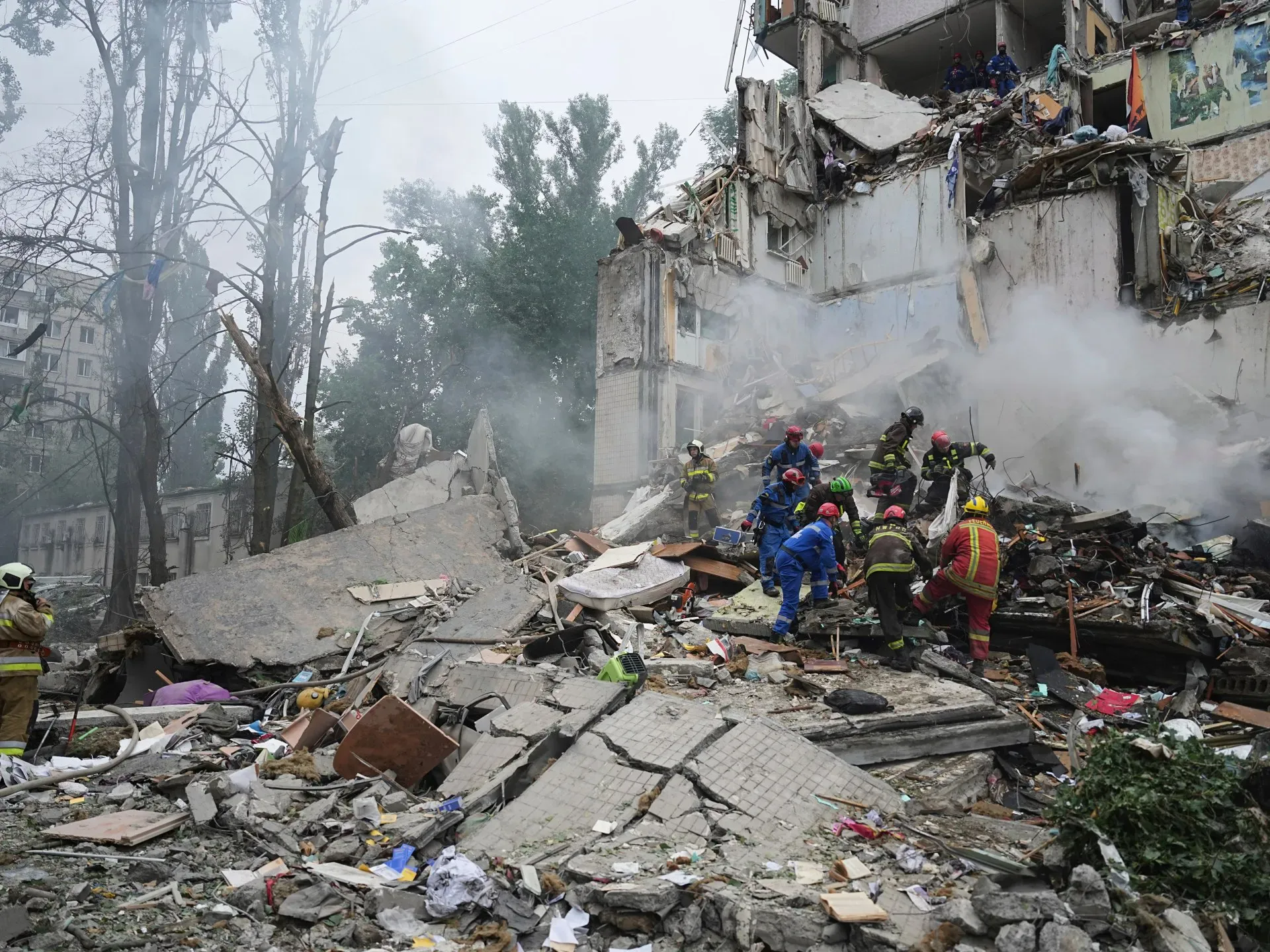 Russia kills six in drone, missile strikes on Ukraine’s Kyiv: Zelenskyy
