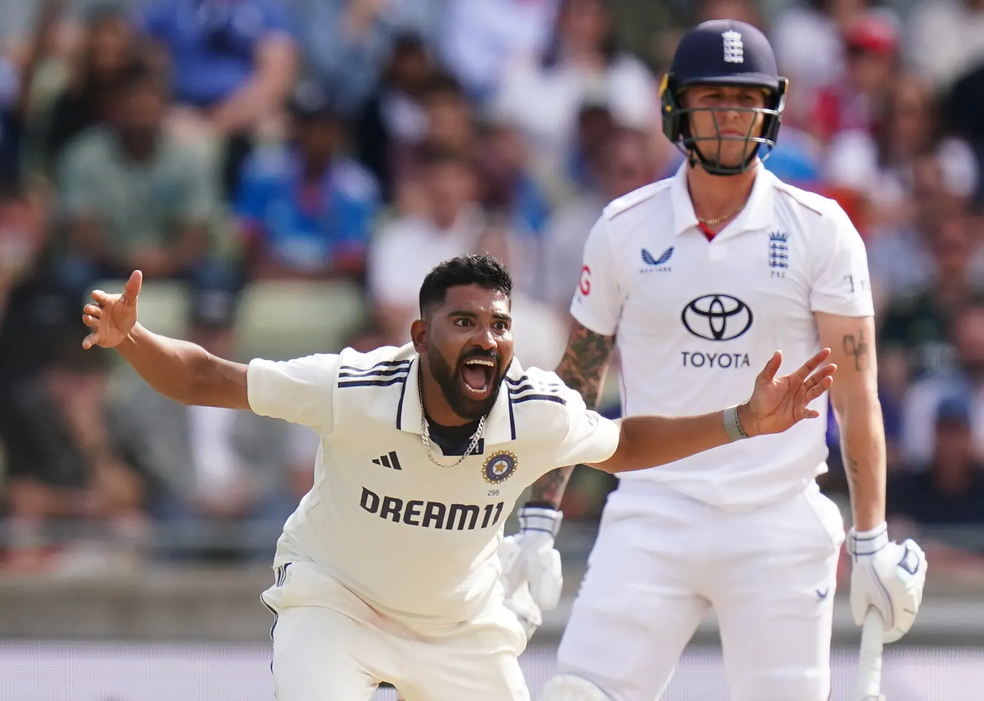 India dominate England on third day of second Test