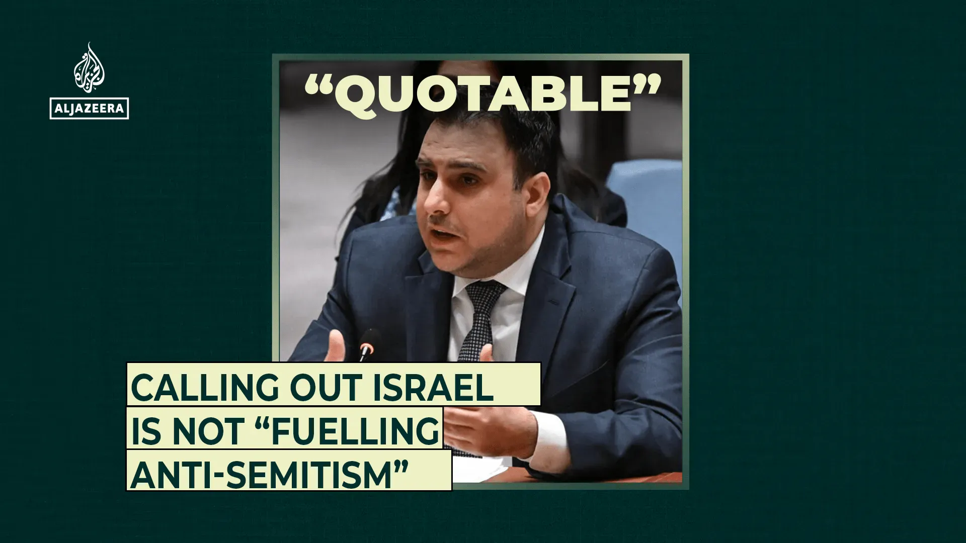 Calling out Israel is not “fuelling anti-Semitism”