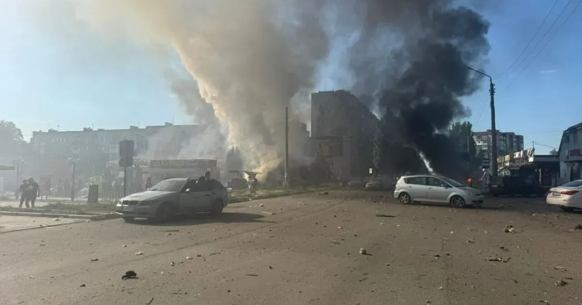 At least two killed in ‘horrific’ Russian attack on Ukraine’s Dobropillia