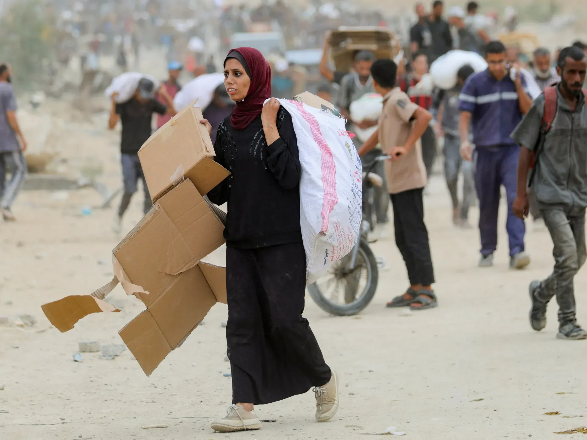 ‘A death journey’: Palestinians describe GHF aid site turmoil in Gaza