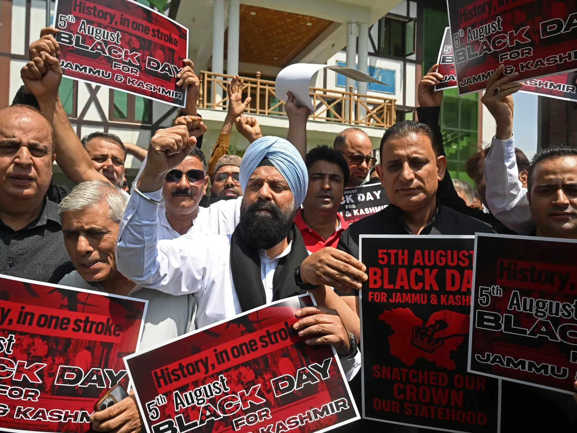 Anti-India rallies in Pakistan-administered Kashmir over disputed status
