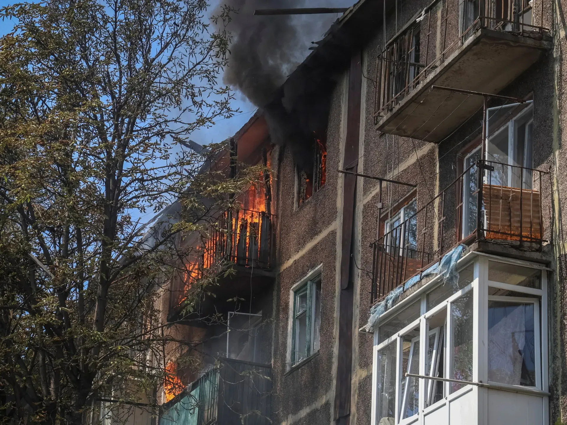 Ukraine says it hit oil refinery in Russia’s Saratov, Moscow says one dead