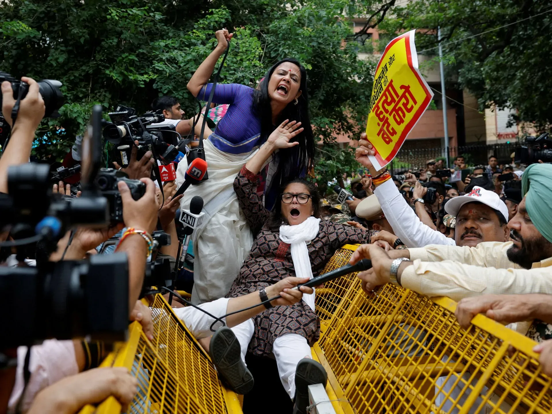 India’s opposition protests against electoral roll revision