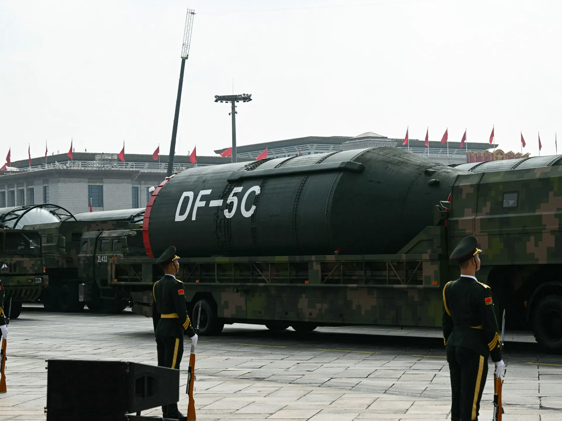 China’s Xi oversees massive military parade with Putin, Kim in attendance