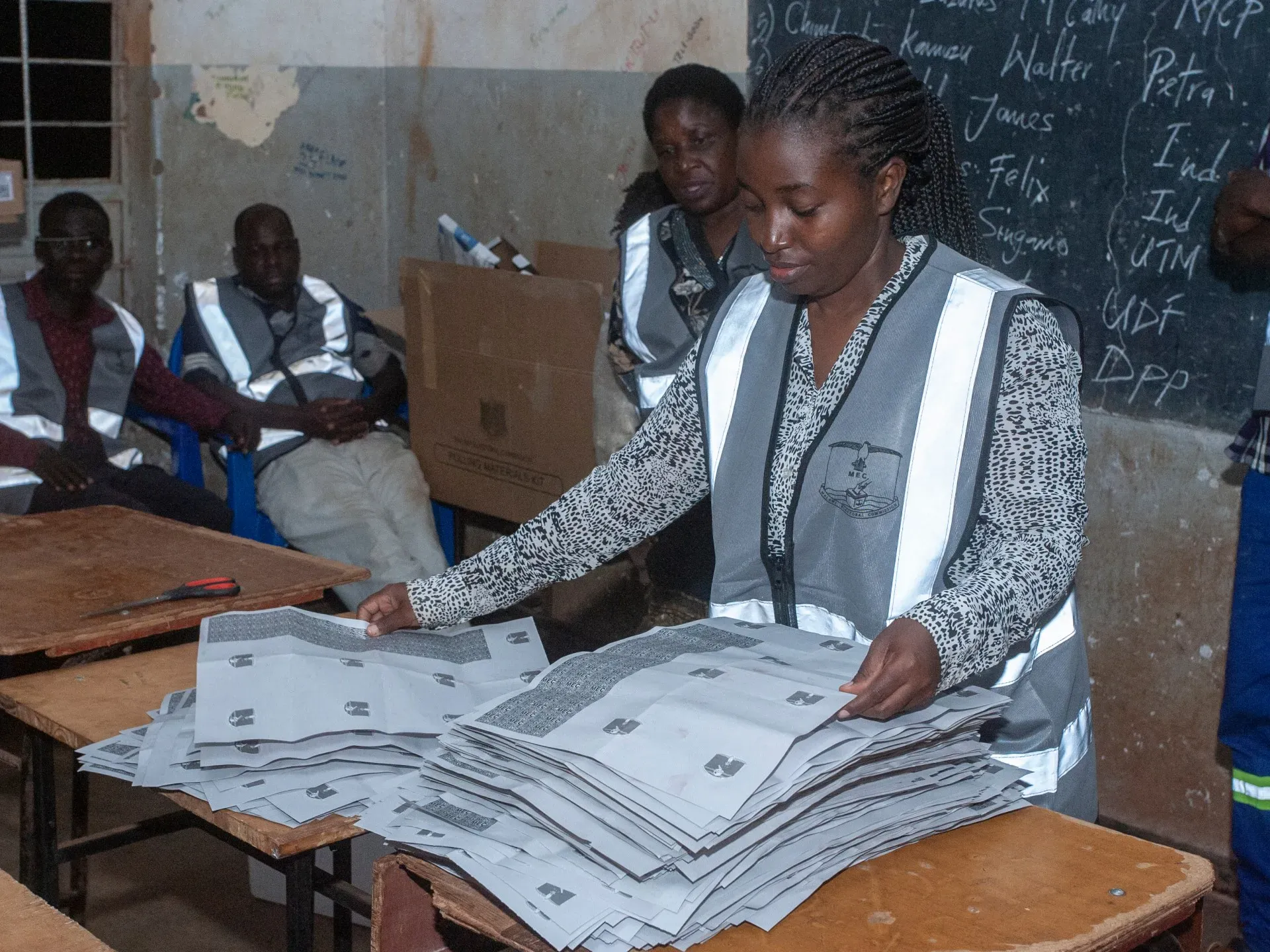 Malawi counts votes after presidential election amid economic crisis