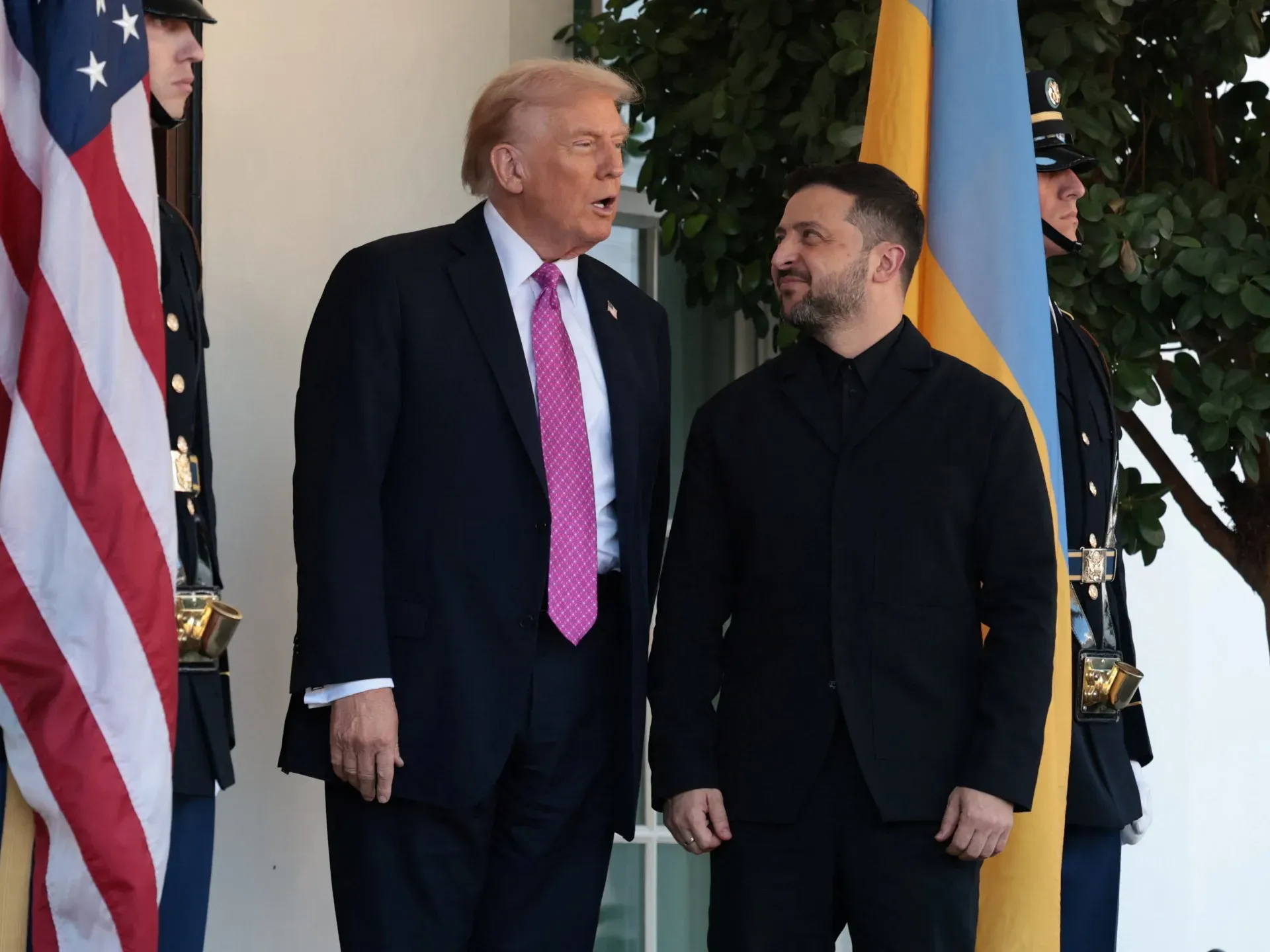Trump says Ukraine war could end ‘quickly’ as he meets Zelenskyy