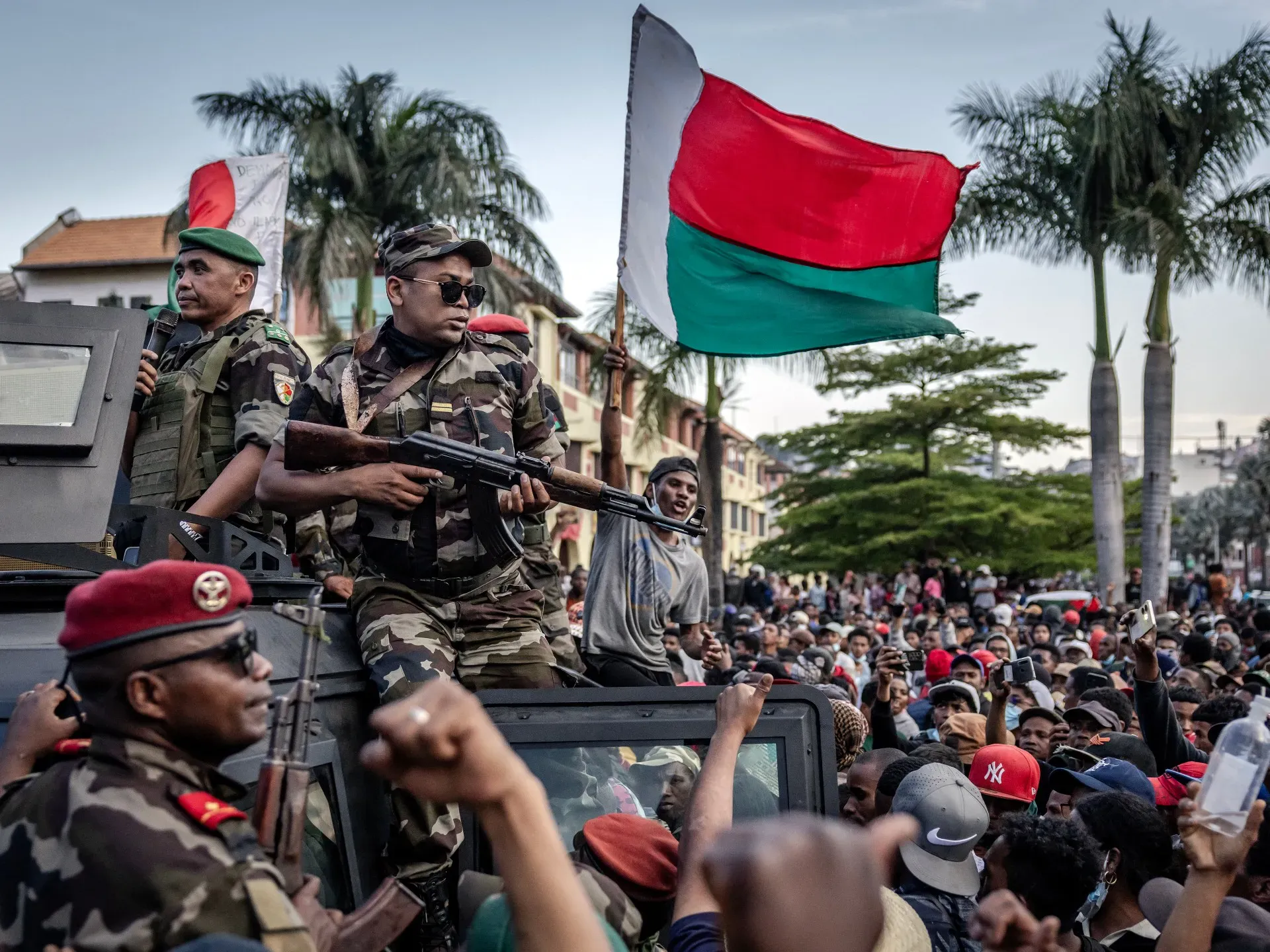 Madagascar president says ‘attempt to seize power illegally’ under way