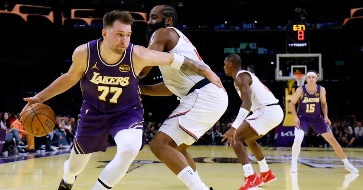 Luka Doncic scores 43 as Lakers defeat Clippers in NBA Cup