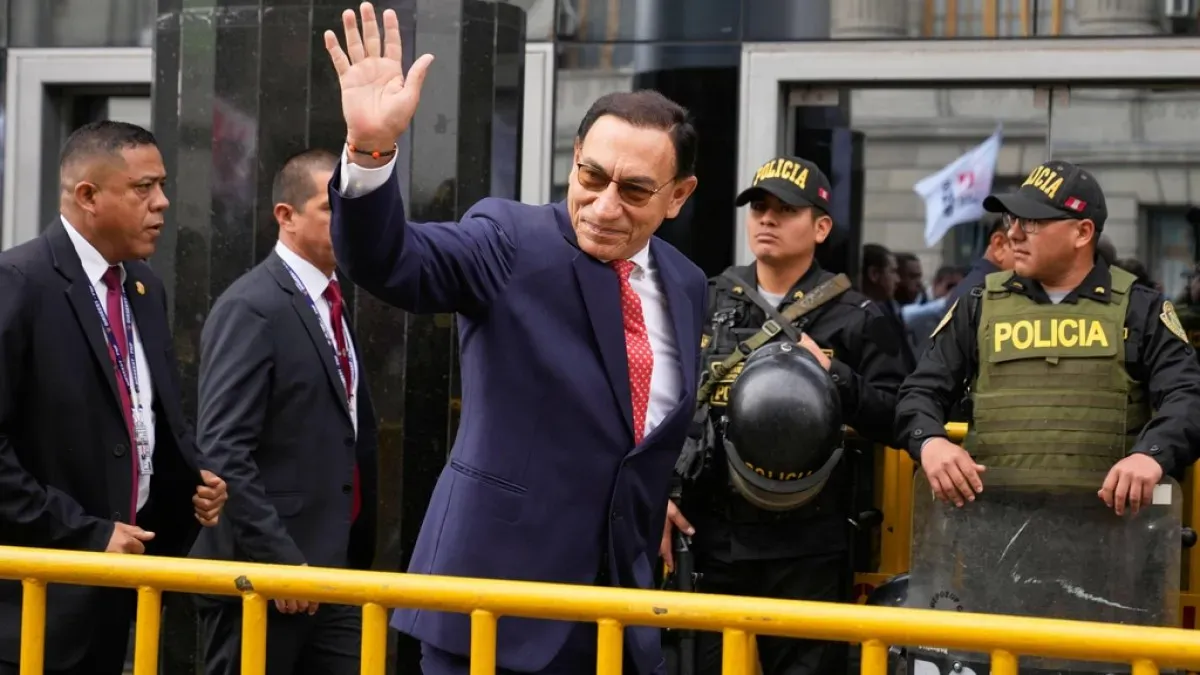 Peruvian ex-President Martin Vizcarra sentenced to 14 years in prison